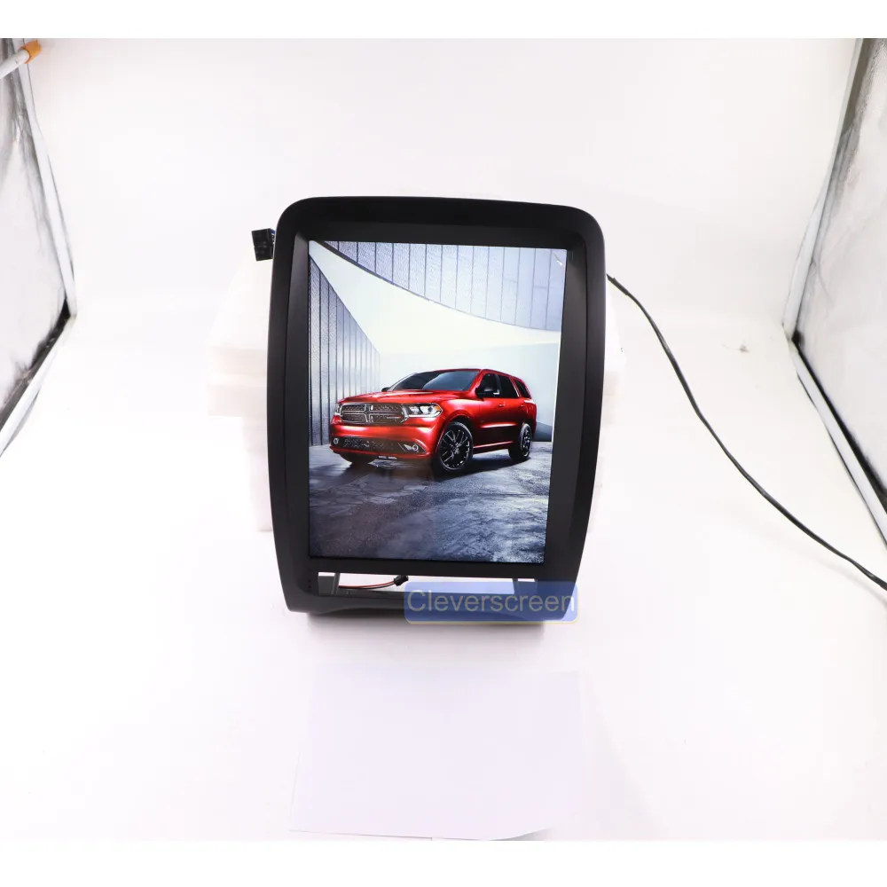 Tesla Vertical Screen Android 9 GPS Navigation Car Radio Stereo Player For Dodge Durango 2011