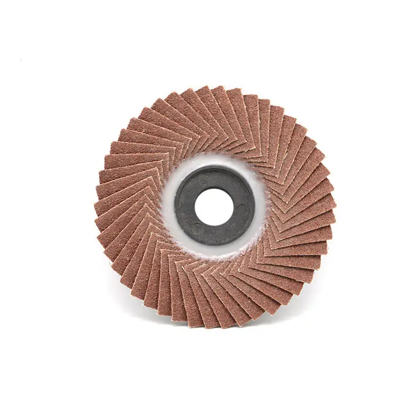 Royal Sino 100MM 115MM 125M 40 60 Grit Abrasive Zirconium Zirconia Flap Discs For Metal Polishing