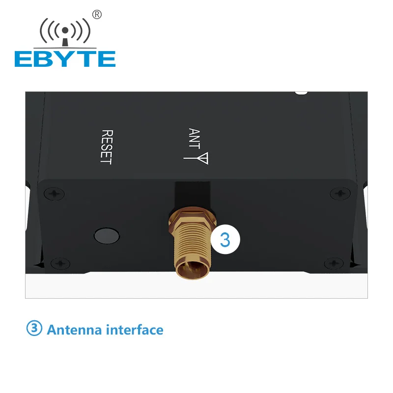 Ebyte ModBus 433mhz Ethernet wireless rf transceiver 1W iot module Modbus TCP to Modbus RTU Gateway