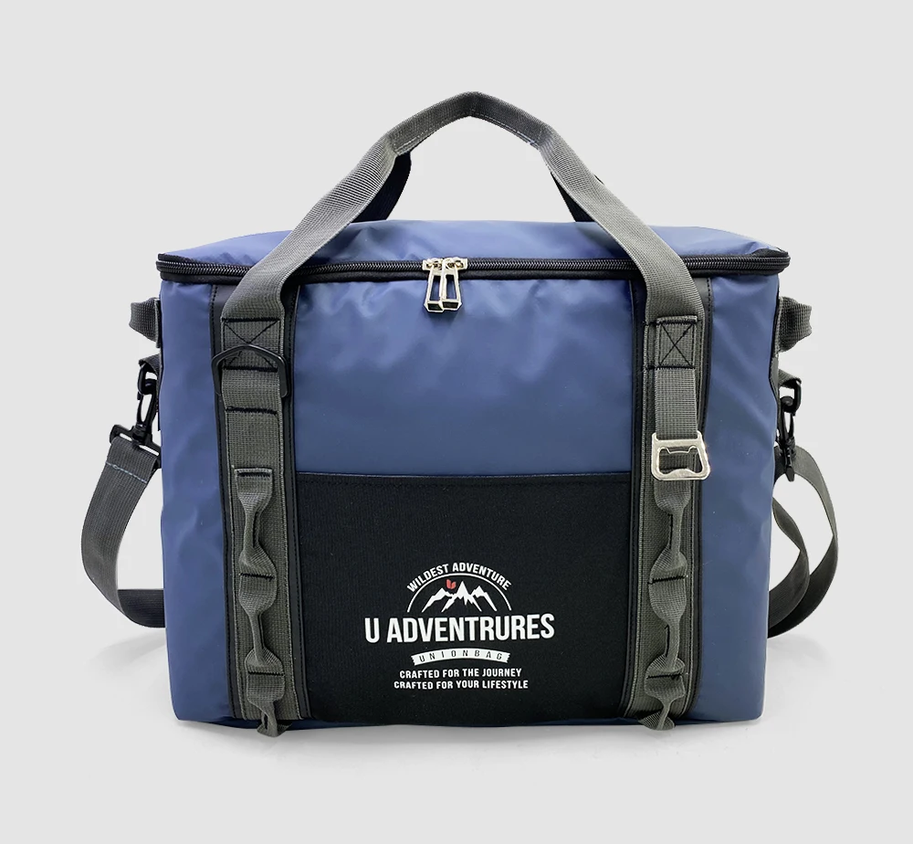 Tarpaulin PVC Leakproof Picnic Insulin Cooler Bag Portable Wholesale Large Cooler Lunch Bag For Outdoor Wine