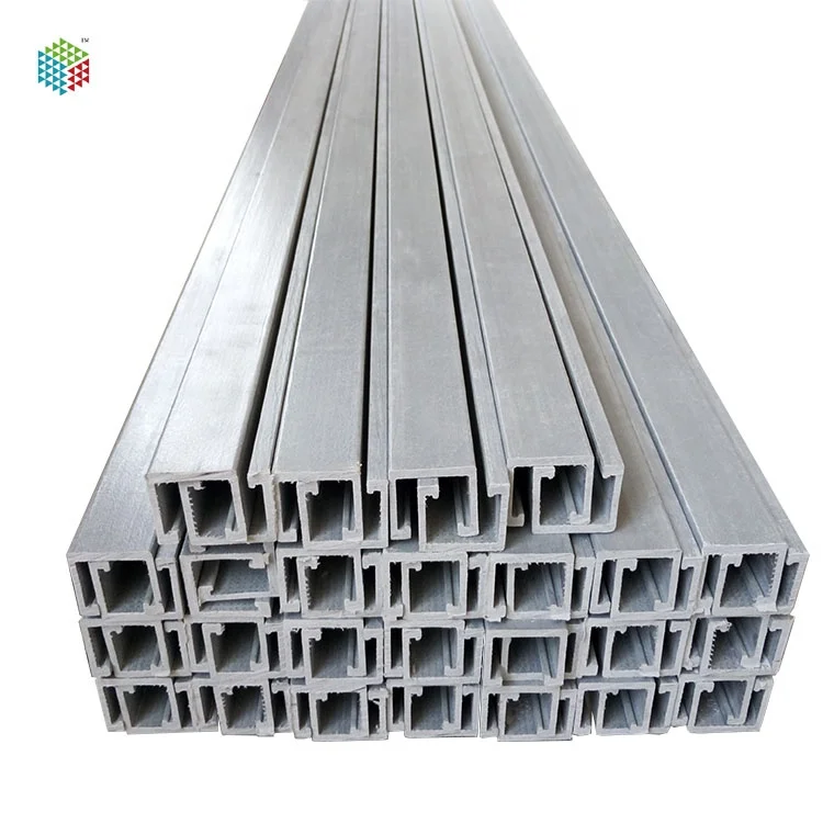 FRP Fiberglass GRP Glassfiber C Channel U Channel Construction Channel