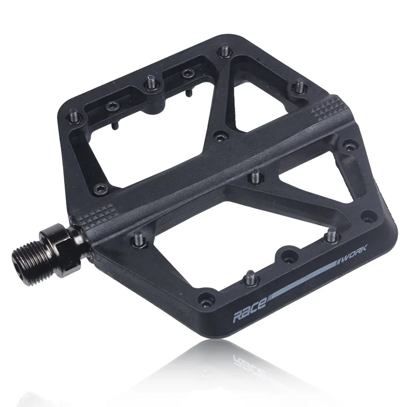 Велосипедная педаль RACEWORK из нейлонового волокна Ультралегкая уплотнительная пластина противоскользящая для езды по бездорожью