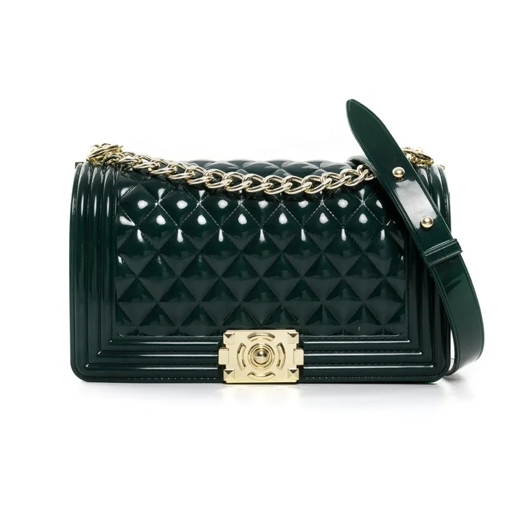 
Wholesale 2020 new arrivals women Shoulder bag Glossy pvc ladies luxury designer handbags fashion candy Jelly women hand bags 