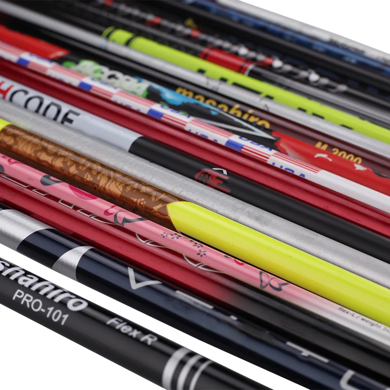 Red Golf Graphite Shafts Carbon Fiber Shaft Flex L A R S XS Custom Light Weight Golf Club Shaft for Driver Wood Hybrid 50-120g