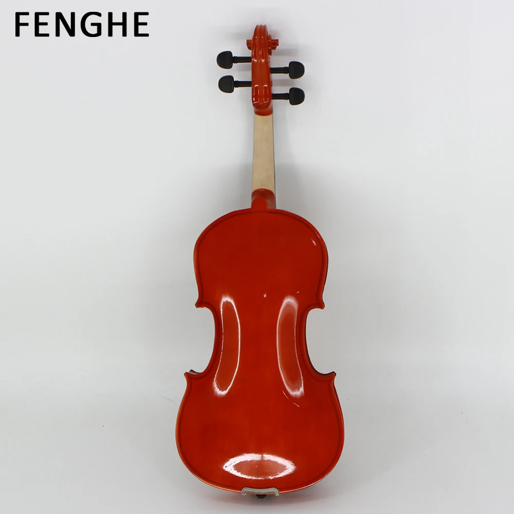 HV01A Factory Price Handmade Maple Acoustic Professional Violin 4/4 With Foam Shaped Case and Kits