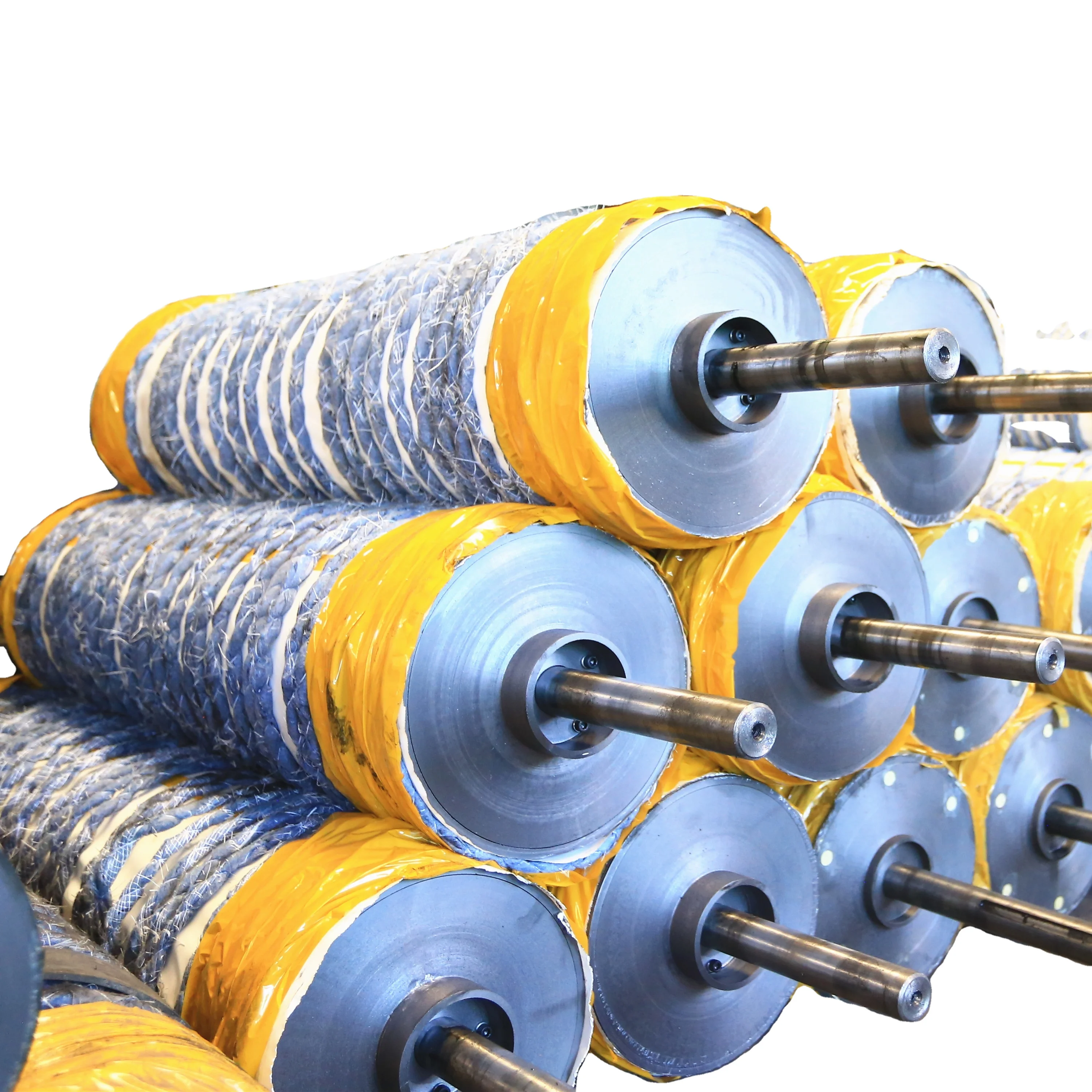 Детали кормового ролика для полиэфирной текстильной машины