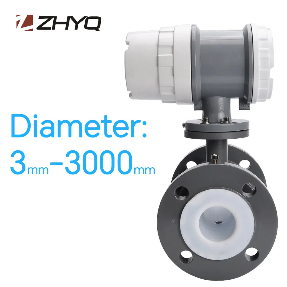 DN3-DN3000 industry Incorporate type electro magnetic flow meter for sale