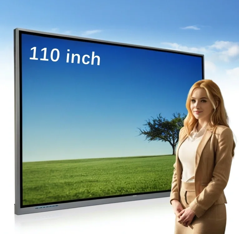 4K Android/Window OPS 100 дюймов Интерактивная умная плата мультитач интерактивная доска компьютер для образования