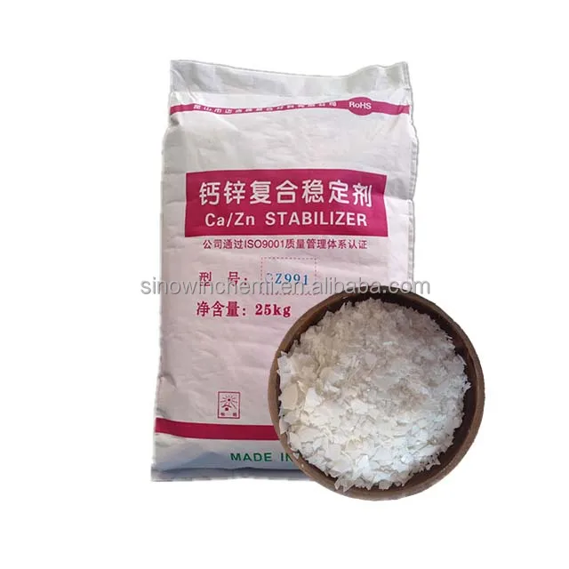 Industrial Grade PVC Heat Solid Liquid Calcium Zinc Stabilizer Supplier
