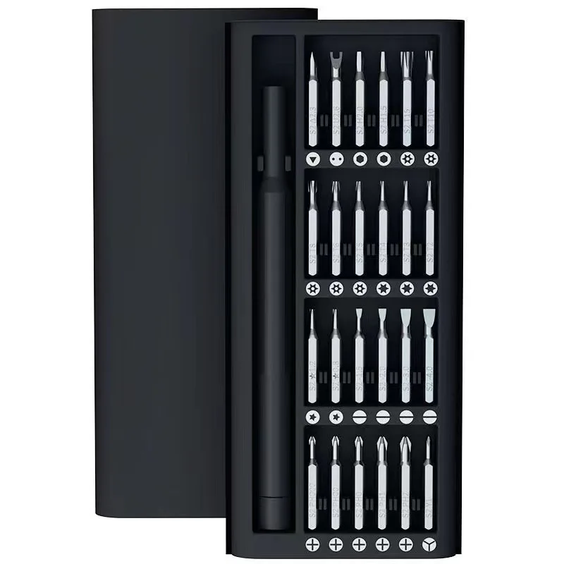 24-in-1repair 24pcs Pocket Kit Electric Drill professional disassembly precision Cordless tool Magnetic Mini Screwdriver Set
