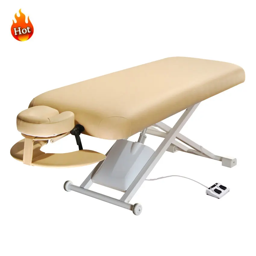 Электрический массажный стол из искусственной кожи с регулируемой высотой 16 лет