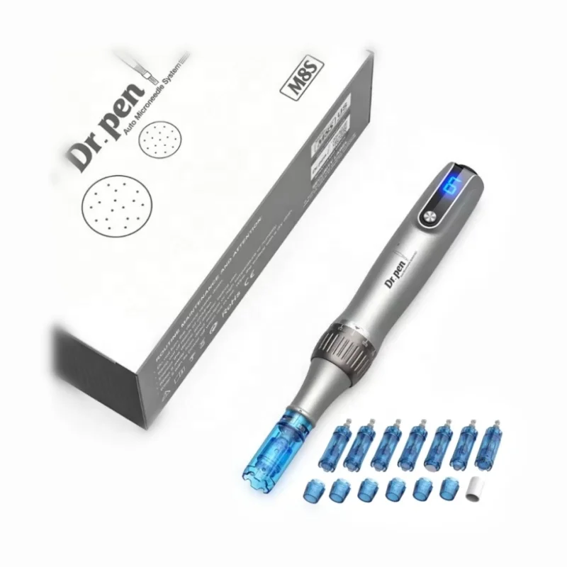 Drpen M8S Smart Microneedling dermapen for home use Mesotherapy Dr pen Derma pen beauty device for Wrinkles blemishes Removal