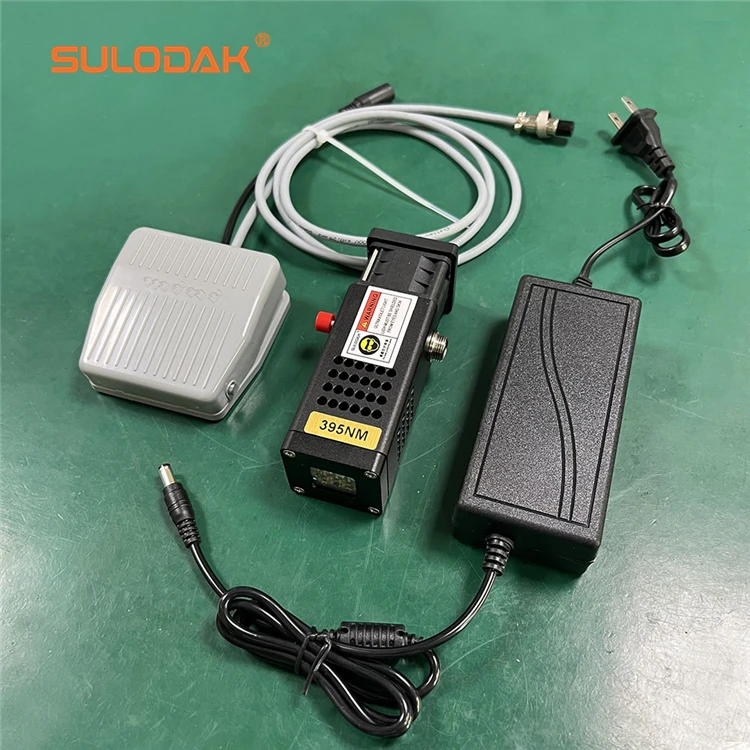 Handheld UV Lamps LED Lamp 20*20mm 395nm UV ink shadowless glue drying lamp green oil solder mask repair