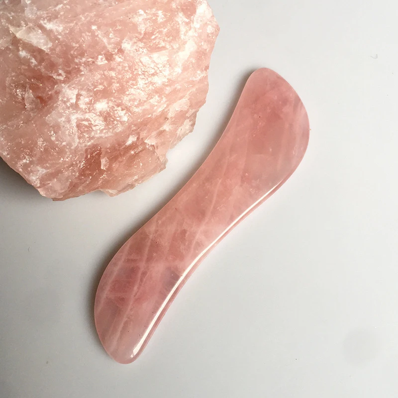 2022 Hot Selling Facial massager jade rose quartz mushroom shape guasha tools