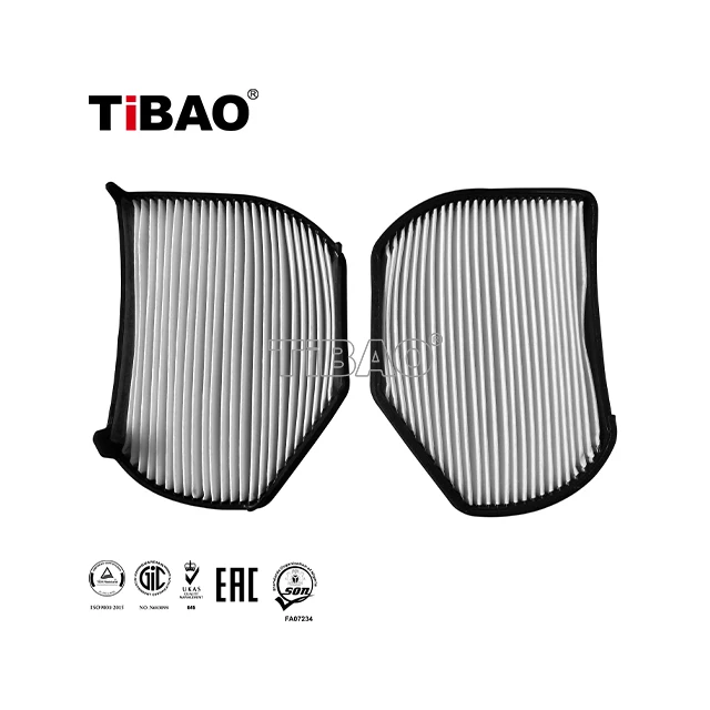 TiBAO Auto Cabin Air Filter for Mercedes Benz W202 C208 A208 A209 W124 W210 A124 C124 S124 S210 R170 2108300618 A 210 830 06 18