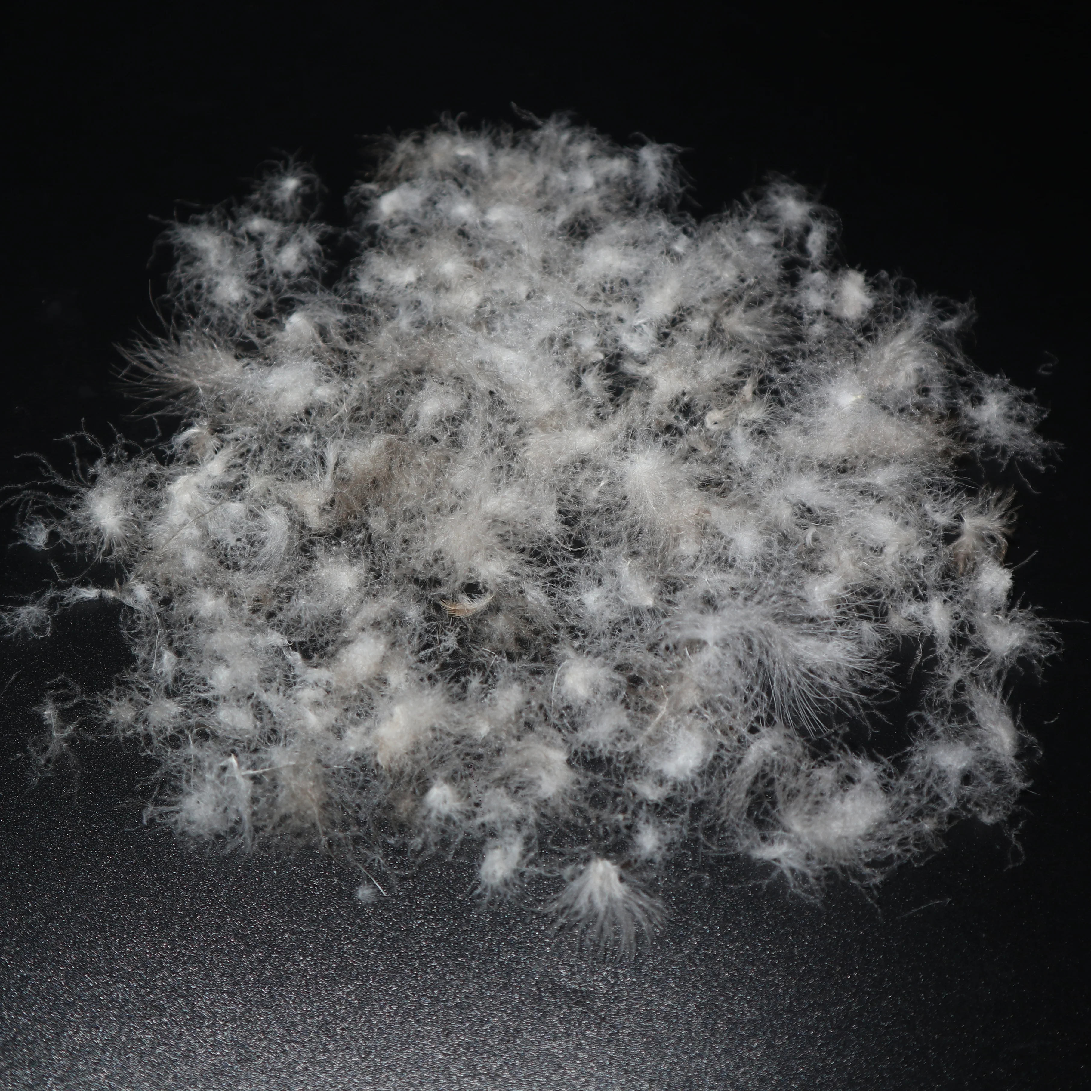 
Wholesale 93% Washed Grey Lining Goose Down Material 