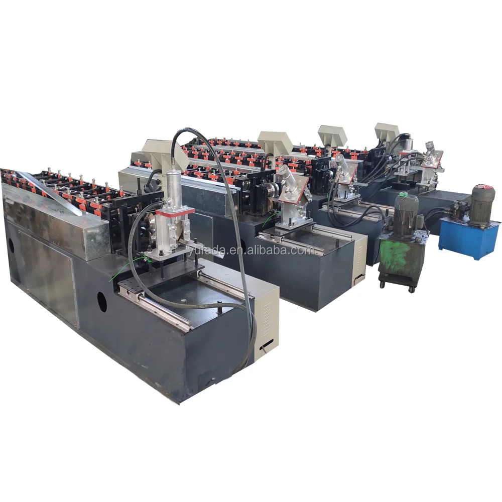 Оцинкованная двухканальная U-образная стальная ферма полностью автоматическая машина для резки стальных пластин