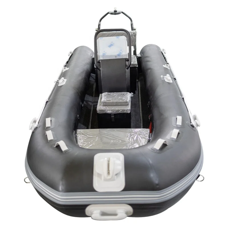 High Speed 12ft 13ft Semi-rigid Aluminum Double Hull RIB 390 inflatable aluminium boat