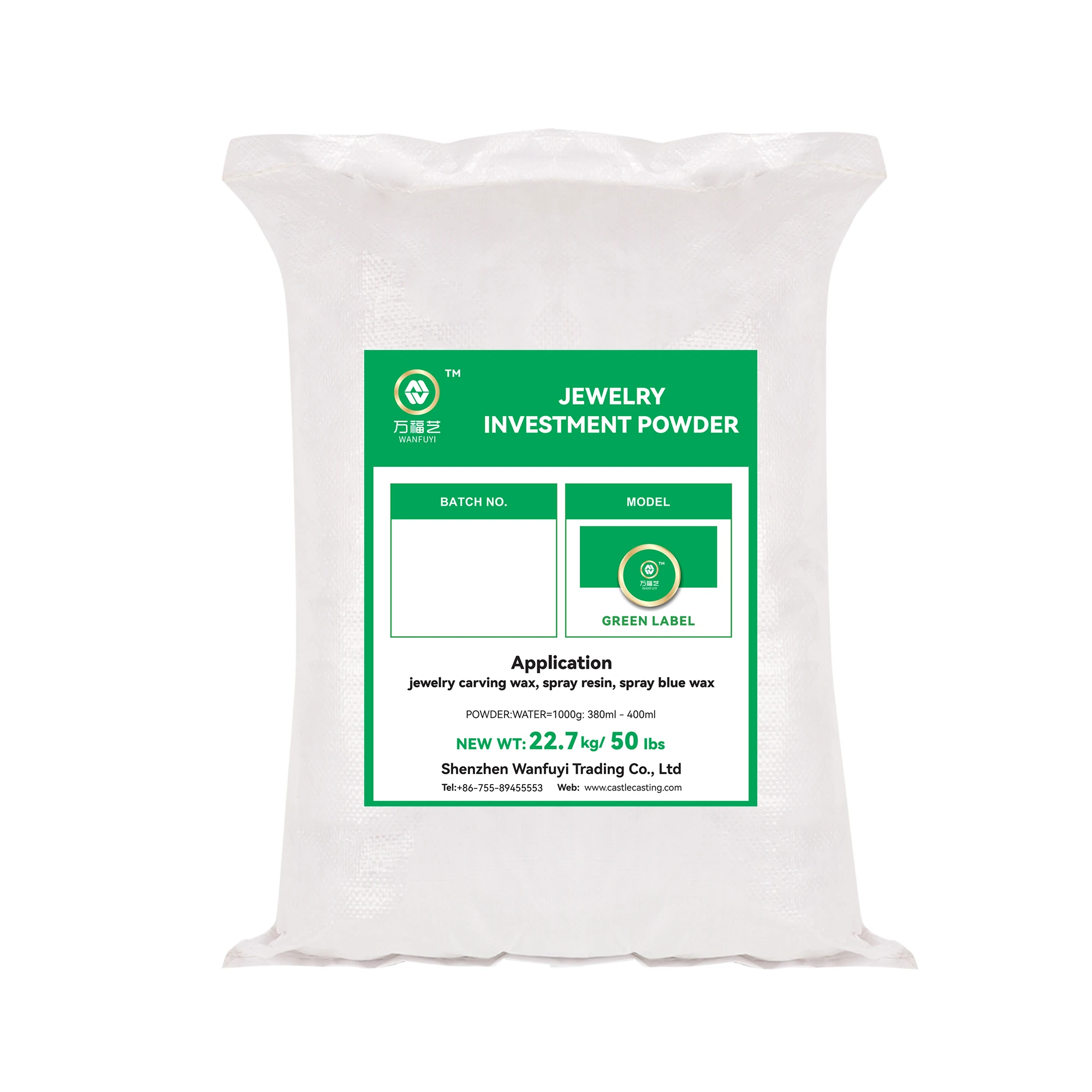 Jewelry Making Casting Powder Investment for Multiple Types of Metals