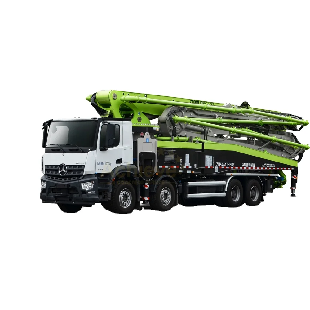 ZOOMLION 67m used loading truck mounted concrete mixer and pump trucks cost for sale Z00MLION 67X7RZ