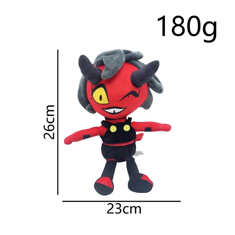 DL1100 Helluva Boss Stolas Plushies Cartoon Figure Helluva Boss Stuffed Tos Gray Helluva Boss Stolas Stuffed Doll