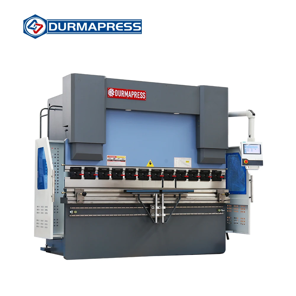 Practical  E310P 160T/4000 Servo CNC Controller Press Brake Machine Sheet Metal Hydraulic Plate Bending Machine