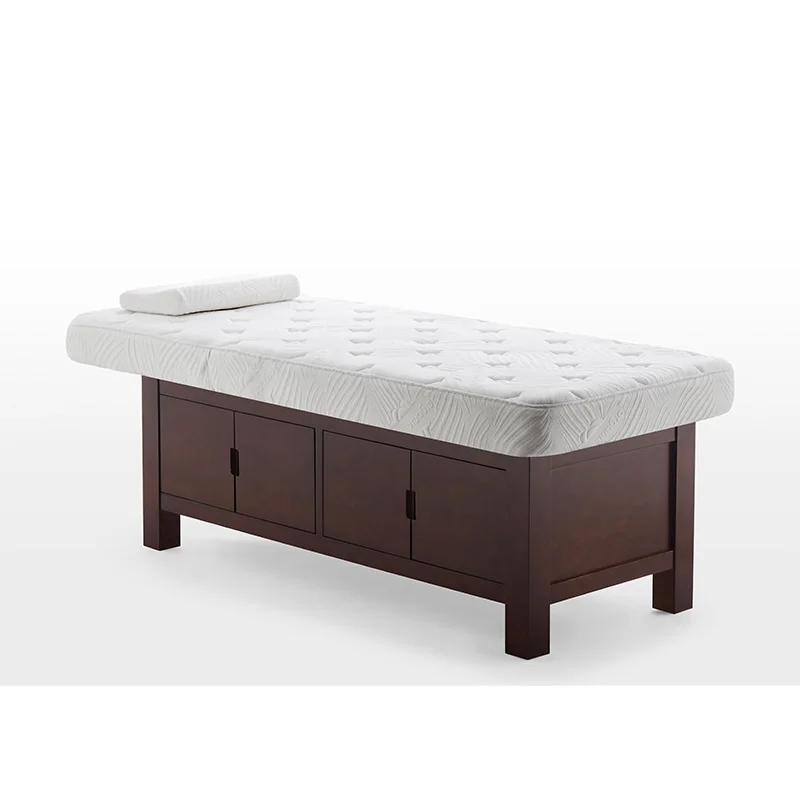 Wholesale luxury Multifunctional wooden tattoo lash bed  facial chair massage spa beauty  Tables Bed with stool