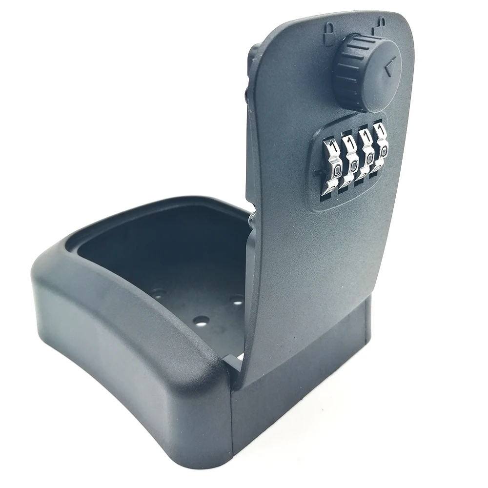 Пластиковый сейф с комбинированным замком для внешнего портативного замка ключом