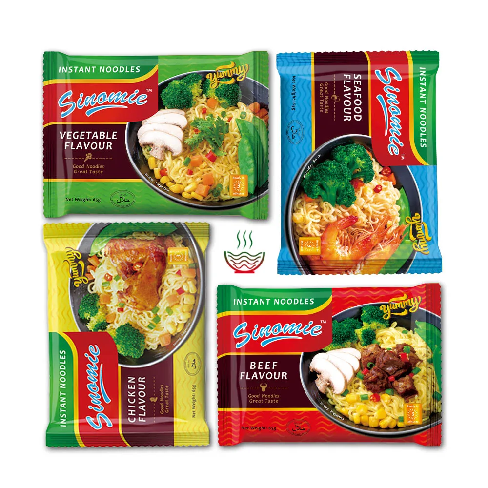 Лапша быстрая жареная, 3-5 минут, от производителя Hai Chi Jia