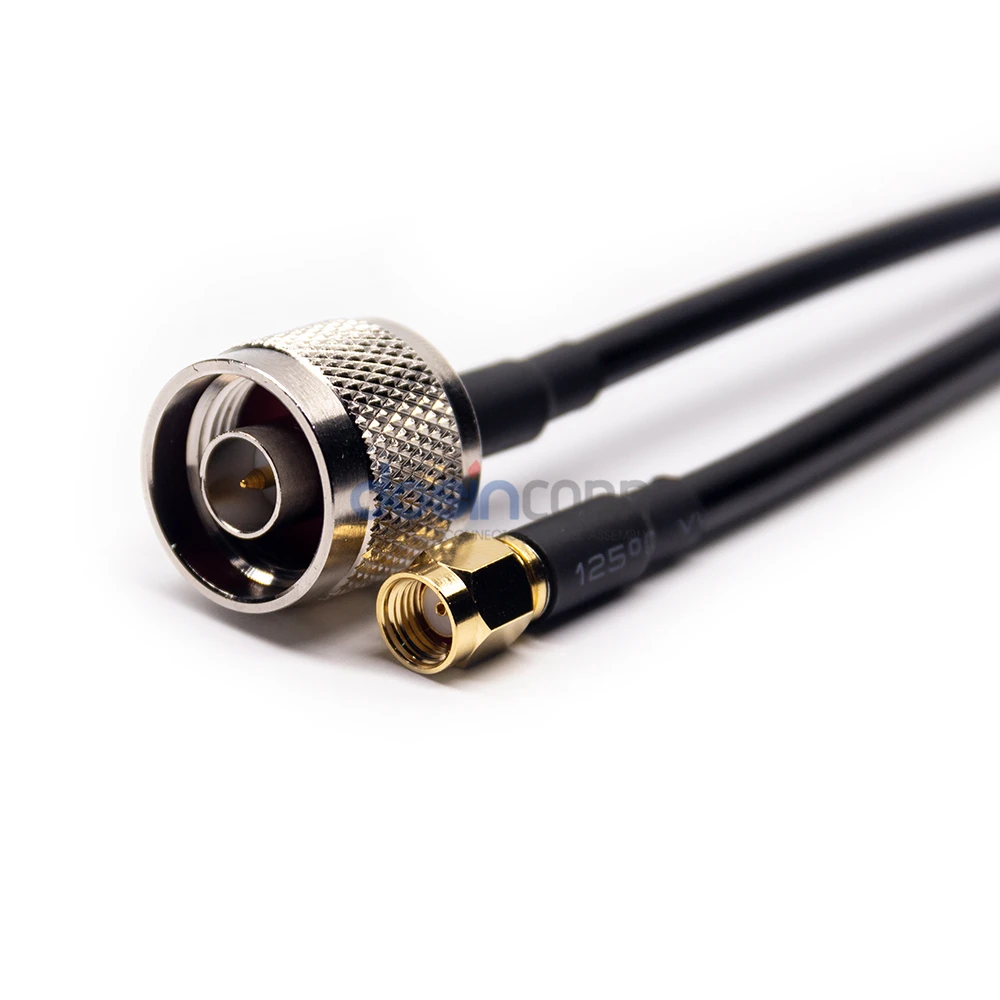 RF перемычка Кабель 1/2 RF кабель N штекер RP-SMA штекер коаксиальный разъем 50 Ом