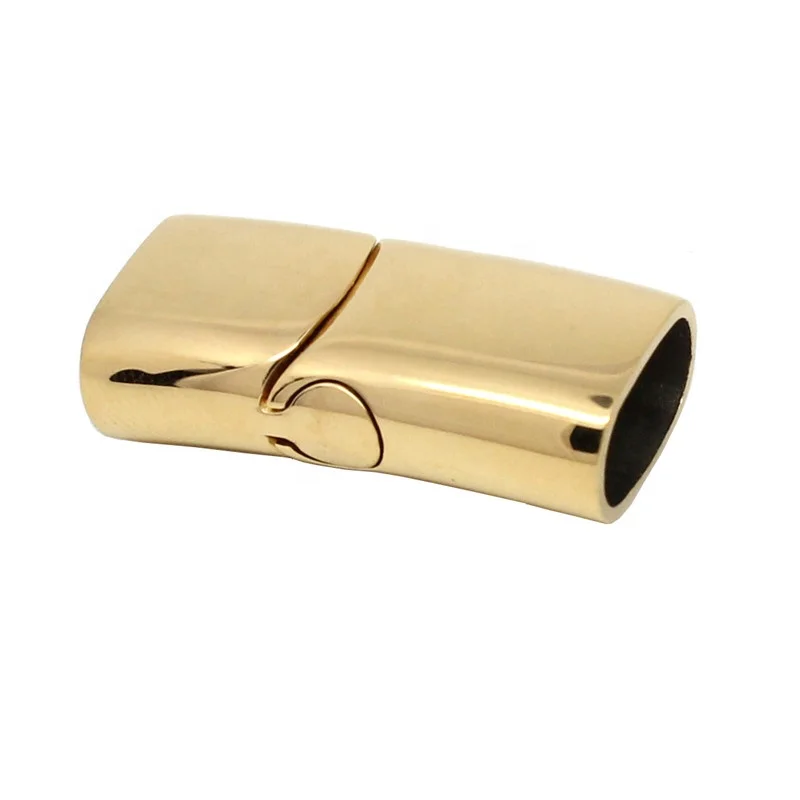 316 Stainless Steel Buckle clasp For Leather Bracelet Jewelry Findings DIY Jewelry Making