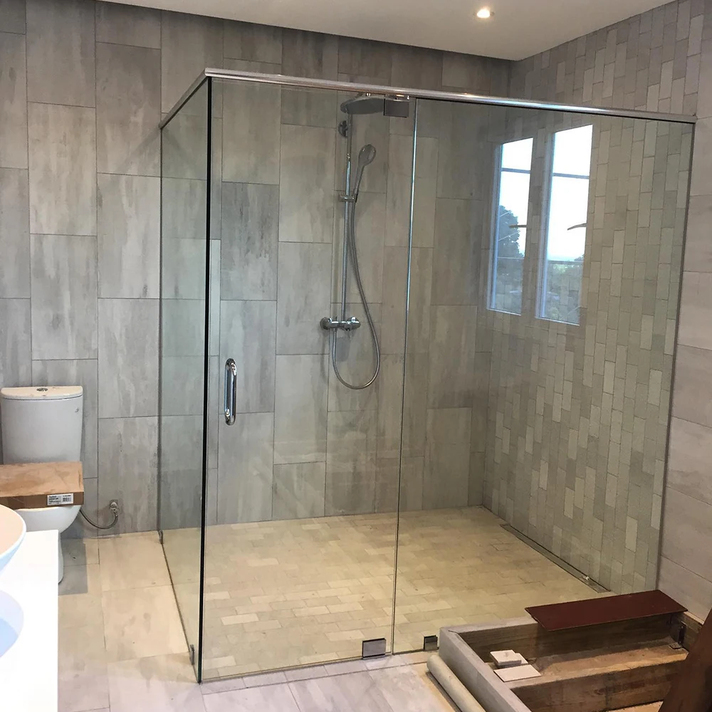Casement and Sliding Shower Glass Door 10mm and 12mm Thickness Laminated Tempered Glass Company China