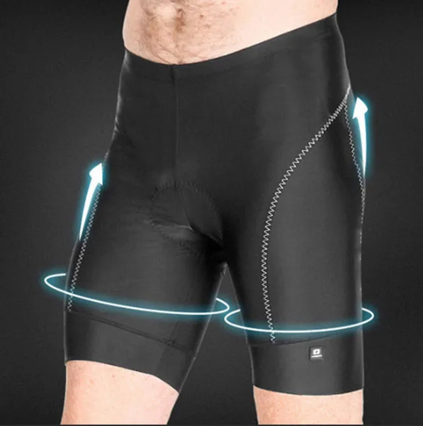 Велосипедные шорты INBIKE мужские, дышащие, абсорбирующие, с подкладкой 3D Coolmax