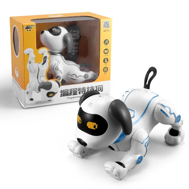 New Wholesale intelligent robot dog Programming Stunt Dancing rc robot dog