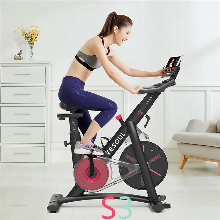 Домашний вращающийся велосипед yesoul S3 с безмолвным магнитным сопротивлением полный пакет для эффективных упражнений в тренажерном зале и похудения истончения тела