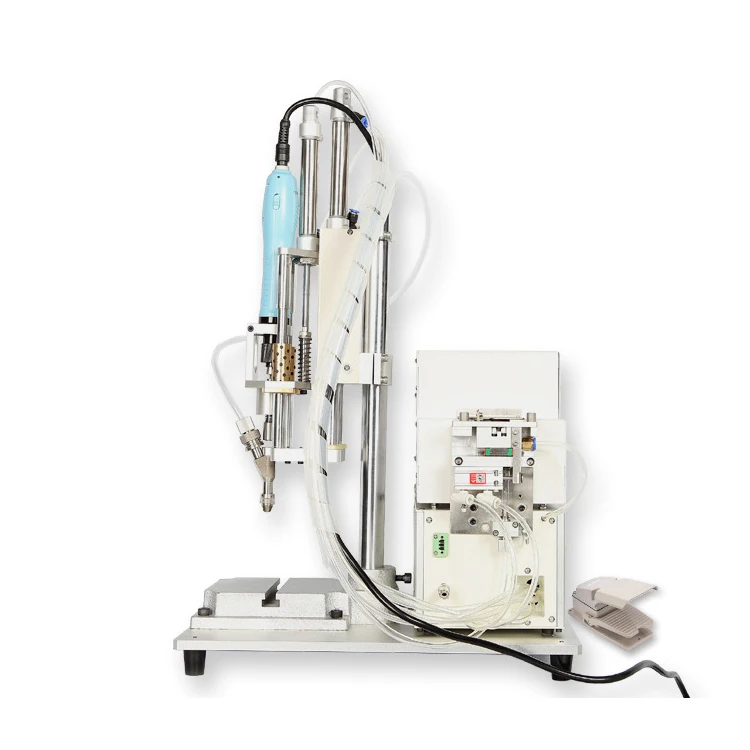 
Mini Automatic Screw Locking Tightening Fixing Screwing Machine industrial Multiple Bits screwdriver Machine With Foot Switch 