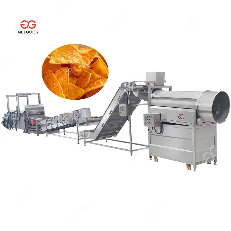 GELGOOG Factory Price Automatic Electric Groundnut Deep Frying Equipment Peanut Fryer Machine