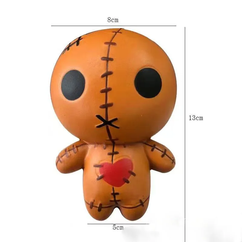 Ghost Doll Squishies Soft Slow Rising Squishy Stress Relief Squeeze Toys Halloween Decoration Gift