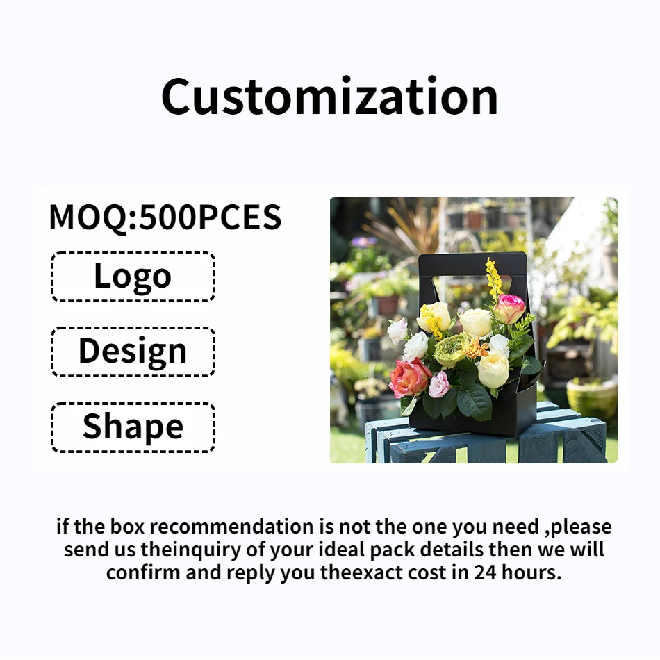 New Style Recyclable Decorative Empty Envelope Flower Package Paper Box Fresh Flower Gift Boxes Gold Foil Popular Bouquets Food