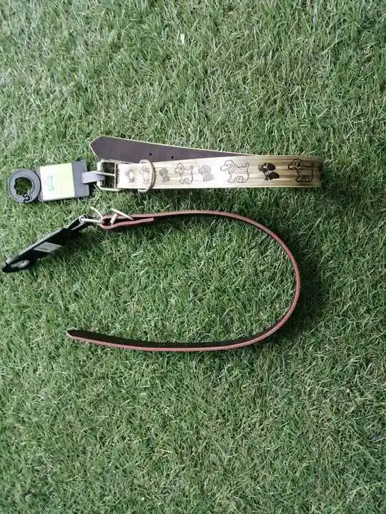 Personalized Designed Adjustable Regular Leather Dog Collar For Cats Puppy Small Medium Dogs