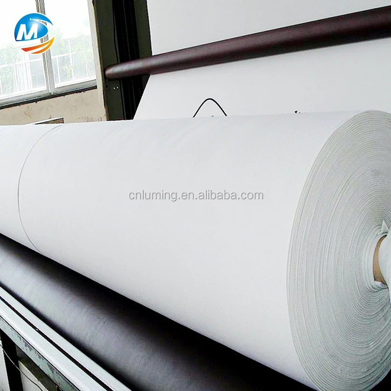 staple/short fiber pp(polypropylene)  needle punched black color Geotextile for reducing soil erosion