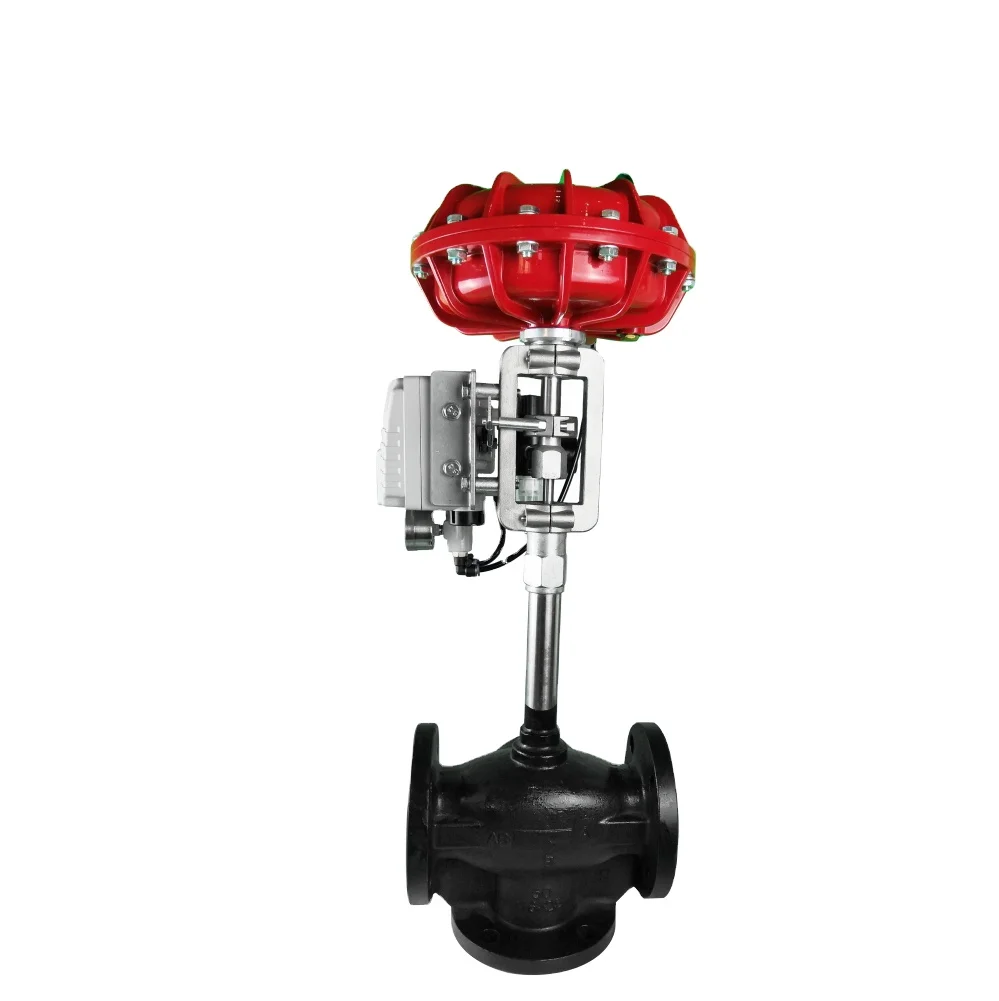 DN150 Pneumatic Actuator Heat Transfer Oil Control Proportional Flow Valve