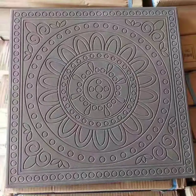 Красивый дизайн глиняная мозаика антикварная квадратная красная керамическая глина напольная