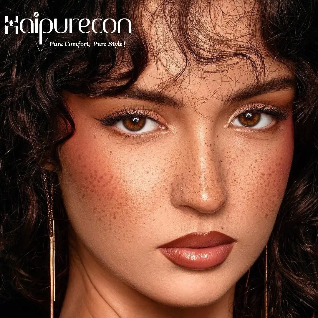 Haipurecon fashion contacts lenses manufacturer makeup contacts colured eye lentes de contactor