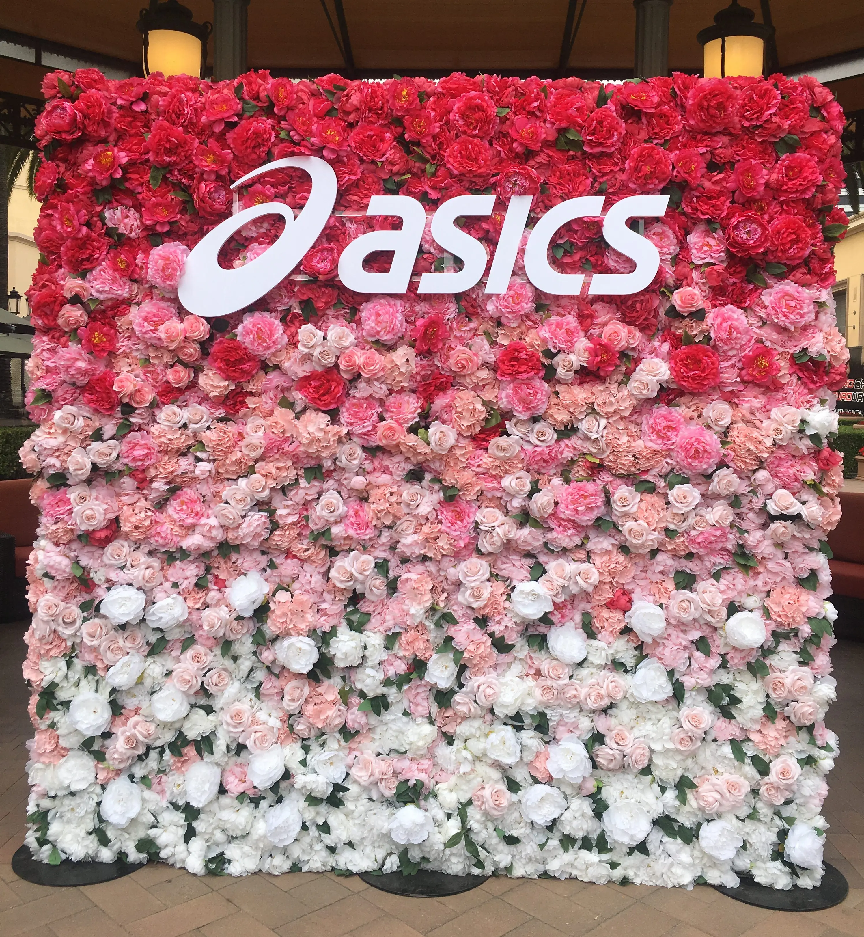 Silk 3D Flower Wall Red Rose Flower Wall Panel for Wedding Decor Different Types to Customize Latest Design Backdrop wall flower