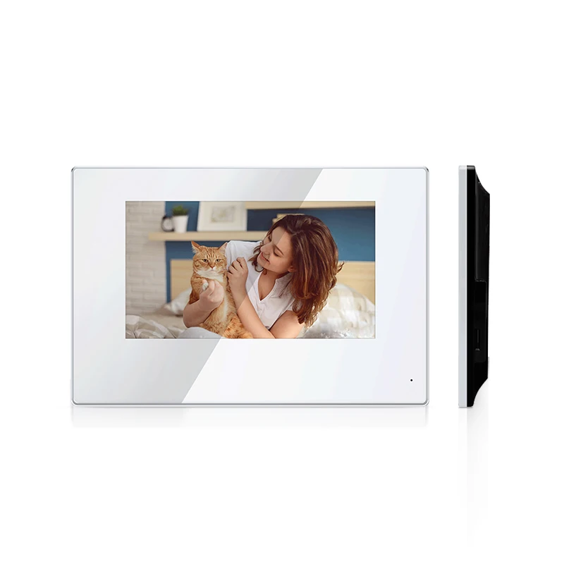 smart IP doorbell video door phone for multiple apartment intercom system to work with smartphone