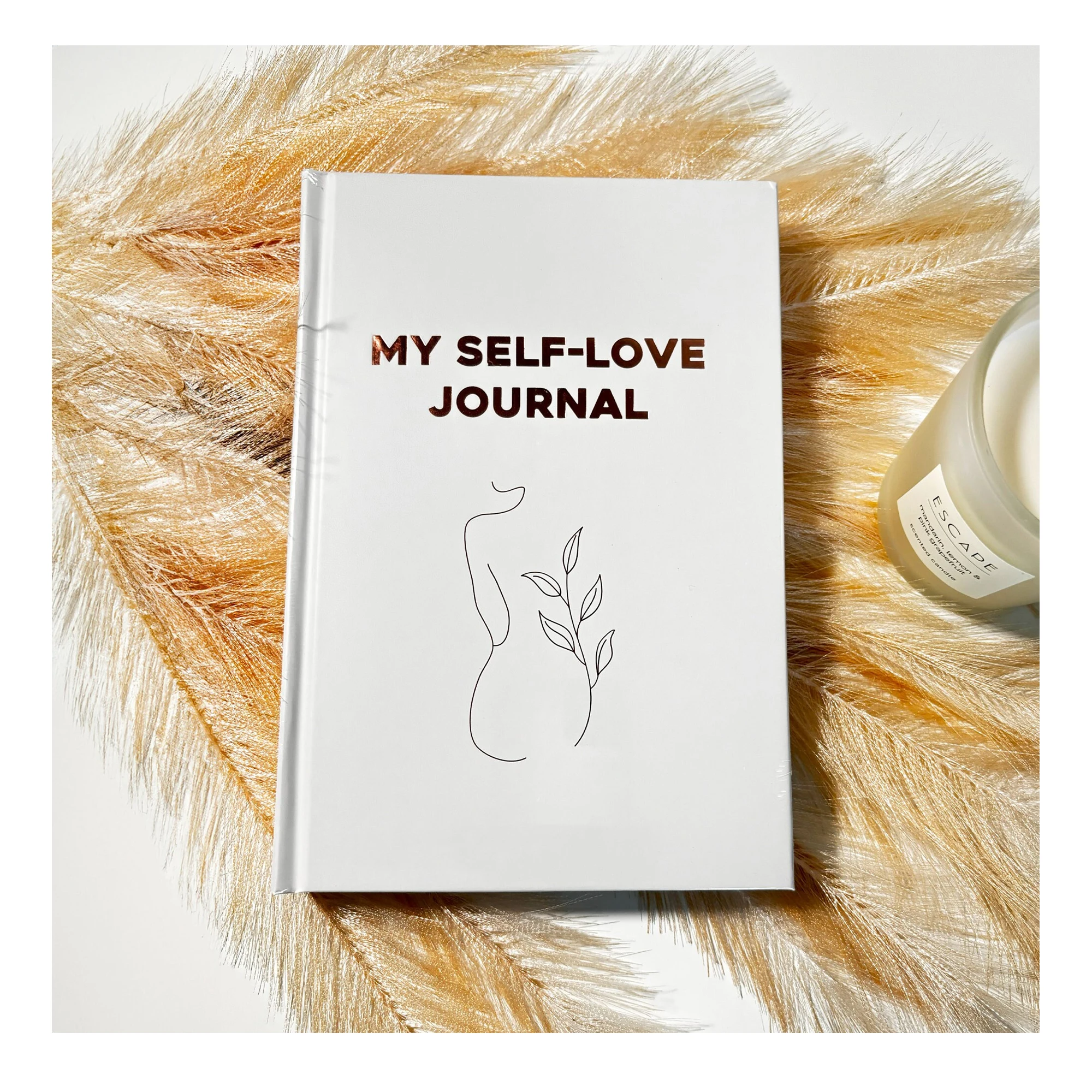 LABON My Self-Love Journal Weekly Gratitude Monthly Manifestation Goals Habit Tracker Positive Affirmations Gift