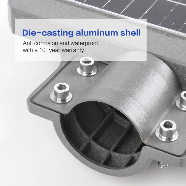 best selling motion sensor all in one solar street light for parking lot