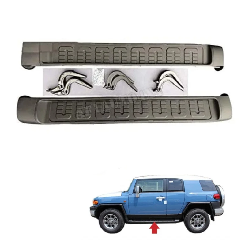Replacement Parts Running Board  Side Step Pedal Bars Side Steps For FJ Cruiser 2007-2015 Year