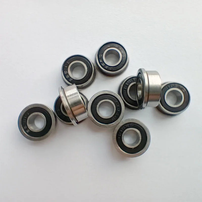 
F695ZZ F695-2RS F619/5 DDLF-1350 5*13*15*4*1 mm Flanged Miniature bearing for VORON Mobius 2/3 3D Printer 